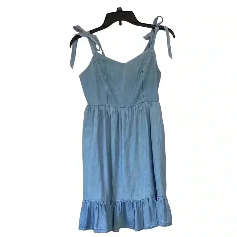 NWT Old Navy Chambray Dress SIZE XS